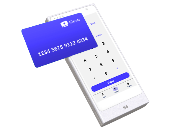 CleverGO - Terminal N6 - Contactless